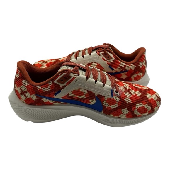 Nike Air Zoom Pegasus 40 Premium Shoes Mens 8 Women 9.5 Blue Orange Coconut Milk main image 9